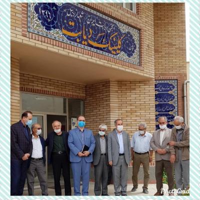 بازدید ریاست محترم دانشگاه علوم پزشکی اردبیل از انجمن دیابت اردبیل 99/4/16